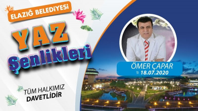 Elazığ Belediyesi Yaz Şenlikleri