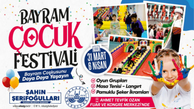 Bayram Coşkusu Çocuk Festivali İle Taçlanıyor