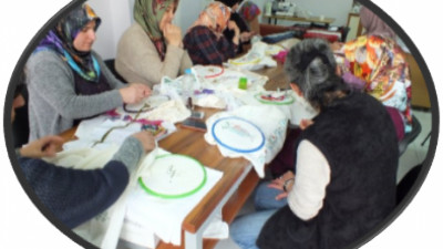 El Sanatları Banyo Takımı Dikimi Kursu