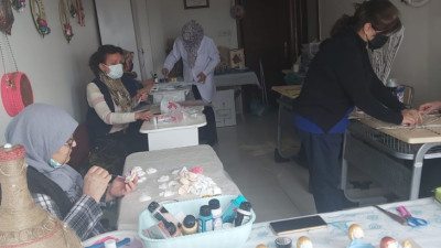 El Sanatları Epoksi Ev Dekorasyon Ürünleri Eğitimi