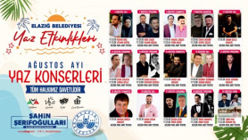 Elazığ Belediyesi'nden Müzik Ziyafeti Sürüyor