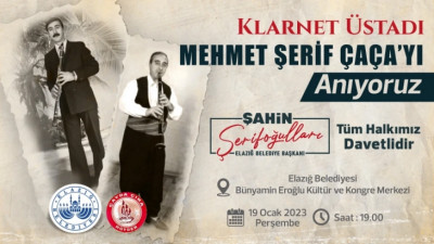 Klarnetçi Mehmet Şerif Çaça (Çeçen) Anma Programı