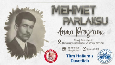 'Mehmet Parlaksu' Anma Etkinliği