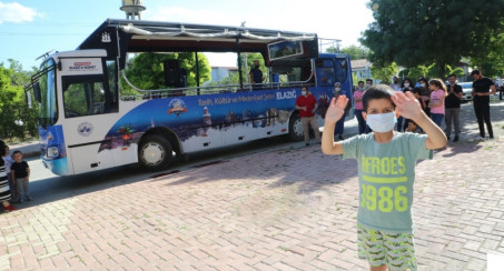 ELAZIĞ BELEDİYESİNDEN KÜÇÜK TAHA'YA KARŞILAMA