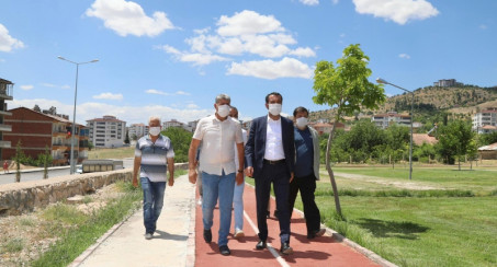 Başkan Şerifoğulları, Ulukent Mahallesi yeni yaşam alanında incelemelerde bulundu