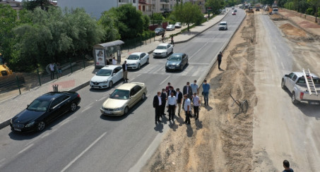 BAŞKAN ŞERİFOĞULLARI, CİP JEOTERMAL SAHASINDA İNCELEMELERDE BULUNDU