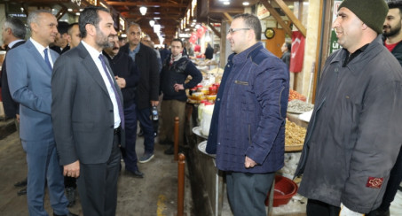 BAŞKAN ŞERİFOĞULLARI PROJELERİNE İLİŞKİN İNCELEMELERDE BULUNDU