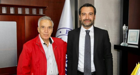 GAZETECİ-YAZAR YAVUZ DONAT'TAN BAŞKAN ŞERİFOĞULLARI'NA ZİYARET