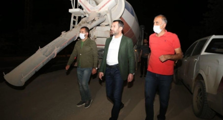 BAŞKAN ŞERİFOĞULLARI: 'TAAHHÜTLERİMİZİ YERİNE GETİREBİLME ADINA TÜM BİRİMLERİMİZLE SAHADAYIZ'