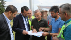 İTFAİYE KAVŞAĞI YENİDEN DÜZENLENİYOR