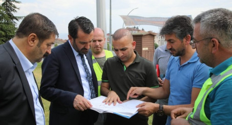 İTFAİYE KAVŞAĞI YENİDEN DÜZENLENİYOR