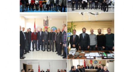 BAŞKAN ŞERİFOĞULLARI'NDAN BASIN KURULUŞLARINA ZİYARET