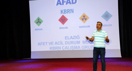 ELAZIĞ BELEDİYESİ KURUM PERSONELİNE KBRN EĞİTİMİ