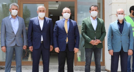 BAŞKAN ŞERİFOĞULLARI, VALİ YIRIK VE MİLLETVEKİLİ BULUT İLE BİRLİKTE İNCELEMELERDE BULUNDU