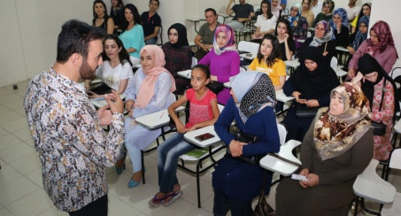 EBEGEM'DE GÜZEL KONUŞMA VE DİKSİYON EĞİTİMİ KURSLARI BAŞLADI