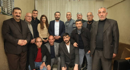 BAŞKAN ŞERİFOĞULLARI, MUHTARLARLA BULUŞTU