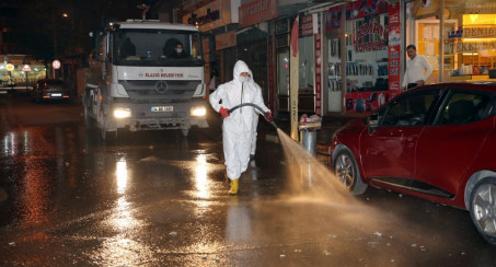 MAHALLELERDE HİJYEN ÇALIŞMASI SÜRÜYOR