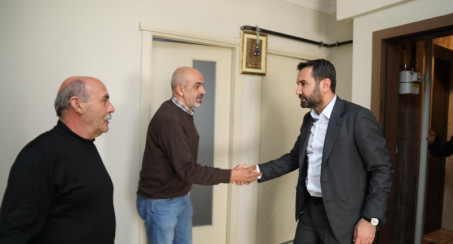 BAŞKAN ŞERİFOĞULLARI, İDLİB GAZİSİNİ ZİYARET ETTİ