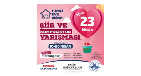 '23 NİSAN' TEMALI YARIŞMA BAŞVURUSU 20 NİSAN'DA SONA ERİYOR