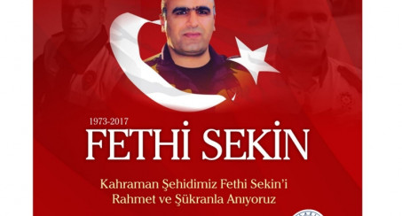 BAŞKAN ŞERİFOĞULLARI'NDAN ŞEHİT FETHİ SEKİN ANMA MESAJI