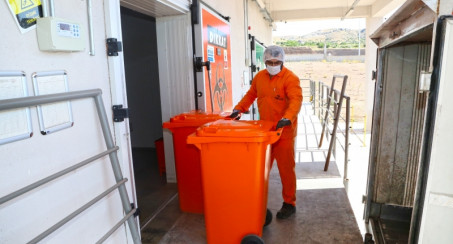 Elazığ Belediyesi tarafından 1 milyon 34 bin 189 kg tıbbi atık bertaraf edildi