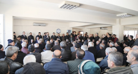 BAŞKAN ŞERİFOĞULLARI ABDULLAHPAŞA MAHALLESİ'NDE VATANDAŞLARLA BULUŞTU