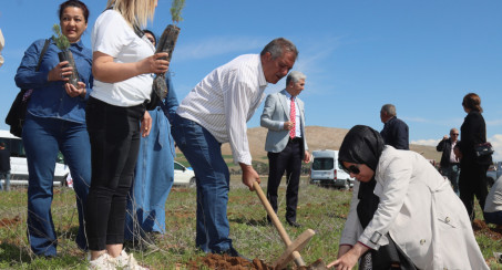 'Aile Yılı' Dolayısıyla 'Aile Yılı Hatıra Ormanı' Oluşturuldu