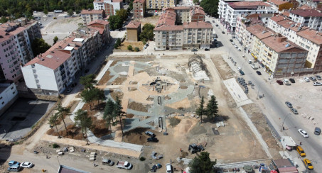 Akpınar Mahallesi Yeni Yaşam Alanı'nda Çalışmaların Yüzde 60'ı Tamamlandı