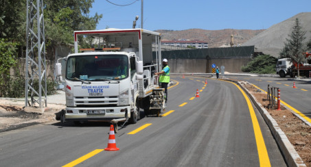 Aksaray Mahallesi-Güney Çevre Yolu Bağlantısında Çalışmalar Tamamlandı