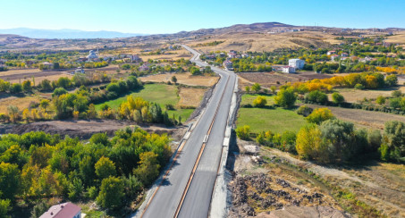 Aksaray Mahallesi ile Güney Çevre Yolu Bağlantısını Sağlayan Yeni İmar Yolunda Çalışmalar Tamamlandı