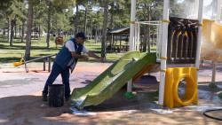 Aksaray Mesire Alanı'nda Komple Bakım