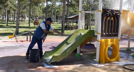 Aksaray Mesire Alanı'nda Komple Bakım