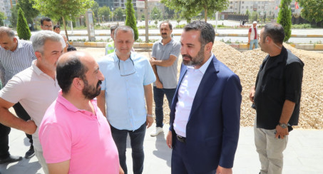 Başkan Şahin Şerifoğulları Altyapı Yenileme Çalışmalarını Yerinde İnceledi