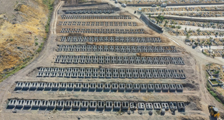 Asri Mezarlıkta Yeni Parseller Oluşturuluyor