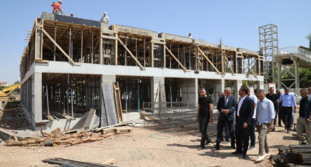 Başkan Şerifoğulları Abdullahpaşa Mahallesi Kentsel Dönüşüm Çalışmalarını İnceledi