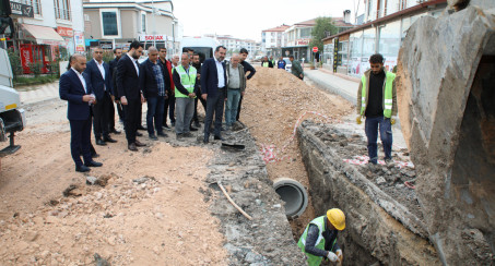 Başkan Şerifoğulları Çalışma Sahalarında İncelemede Bulundu