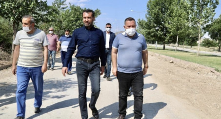 BAŞKAN ŞERİFOĞULLARI ÇALIŞMALARI YERİNDE İNCELEDİ