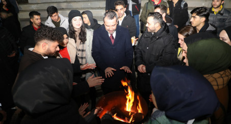 Başkan Şerifoğulları Elazığ Belediyesi Gençlik Meclisi'nin Kış Kampı Etkinliğine Katıldı