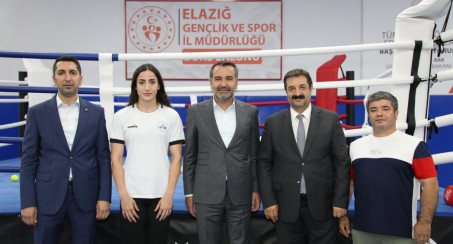 BAŞKAN ŞERİFOĞULLARI, 'ELAZIĞ BELEDİYESPOR KULÜBÜMÜZÜN SPORCUSU GİZEM ÖZER'İN, PARİS'TEN MADALYA İLE DÖNECEĞİNE İNANIYORUZ'