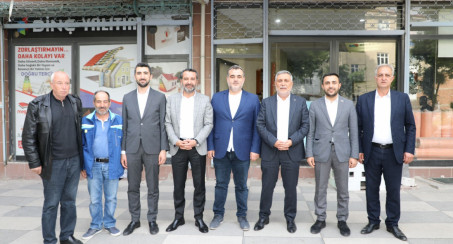 BAŞKAN ŞERİFOĞULLARI, ESNAF VE VATANDAŞLARLA BULUŞTU