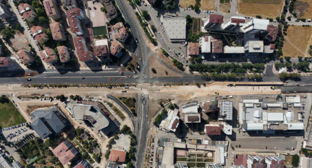 Başkan Şerifoğulları Hazardağlı Kavşağı'nda İncelemelerde Bulundu