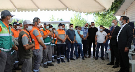 BAŞKAN ŞERİFOĞULLARI İL GENELİNDEKİ BELEDİYE ÇALIŞMALARINI İNCELEDİ