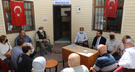 Başkan Şerifoğulları İzzetpaşa Mahallesi'ni Ziyaret Etti