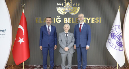 Başkan Şerifoğulları, Kırım Türkleri Lideri Kırımoğlu'nu Ağırladı