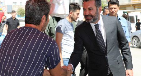 Başkan Şerifoğulları, Mahalle Gezilerini Sürdürüyor