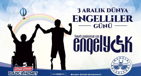 Başkan Şerifoğulları'ndan 3 Aralık Dünya Engelliler Günü Mesajı