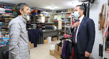 Başkan Şerifoğulları'ndan Esnaf Ziyareti