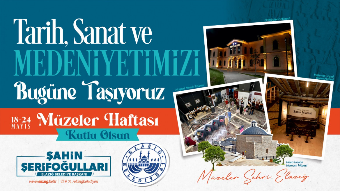 Başkan Şerifoğulları'ndan Müzeler Haftası Kutlaması
