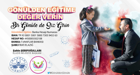 Başkan Şerifoğulları'ndan Uzaktan Eğitime Destek Kampanyası