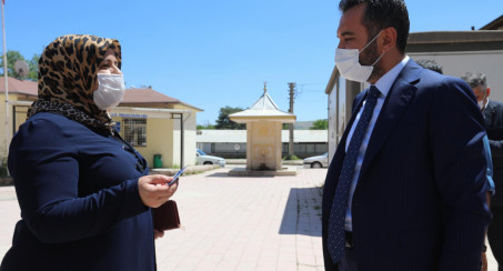 Başkan Şerifoğulları Olgunlar Mahallesini Ziyaret Etti